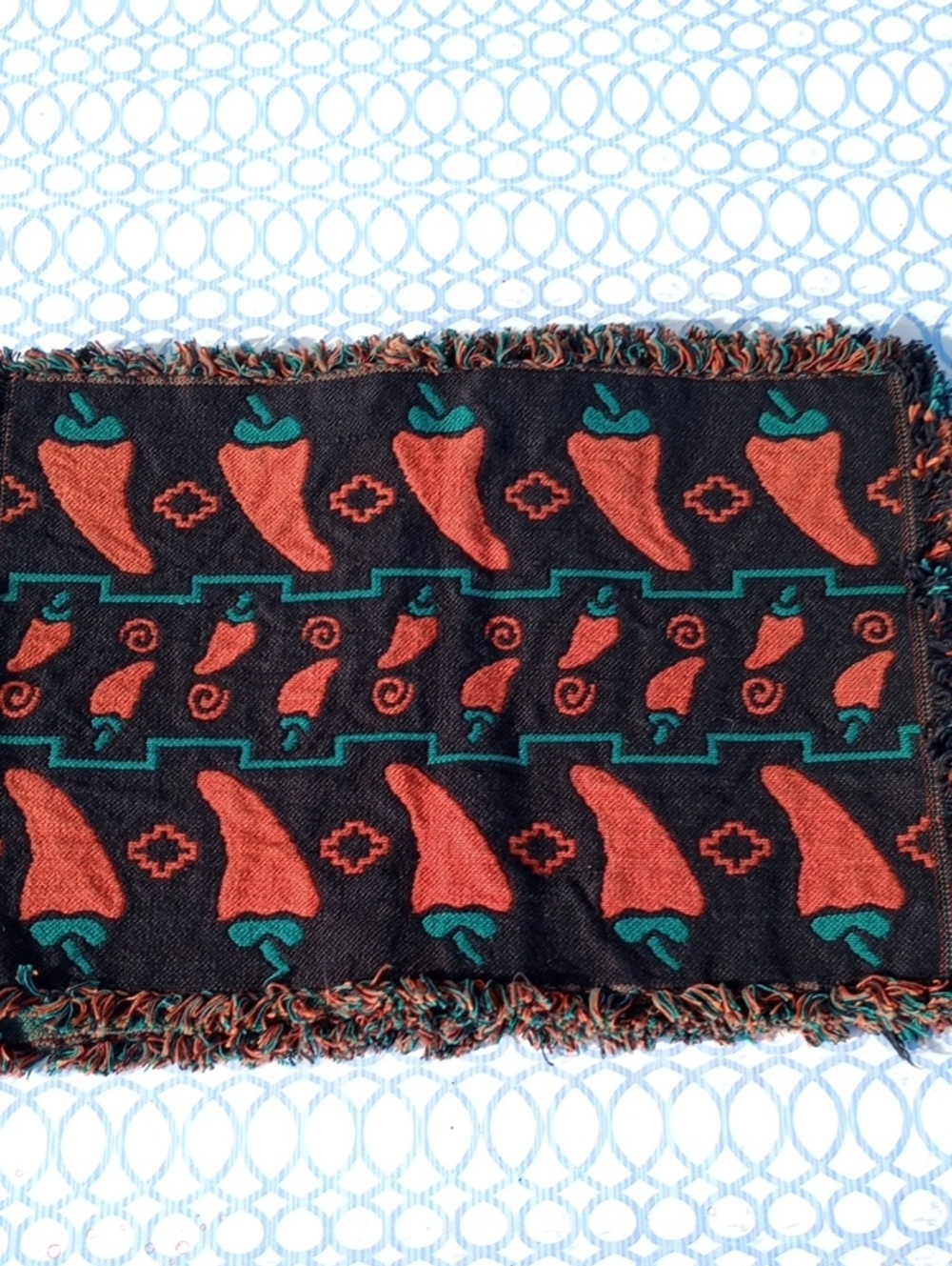 Set Of Five Chili Pepper Placemats